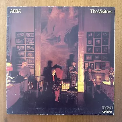 Abba: The Visitors Vinyl Lp Record 1981 Oz Seller • $24.99