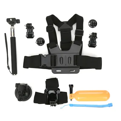 6 In 1 Universal Action Camera Accessories Kit For Gopro Hero 7 5 6 Sports C GS0 • $36.62