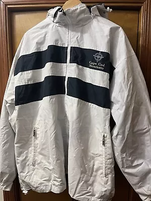 Cheneral Cape Cod Massachusetts Reversible Allweather Jacket Coat Hood • $85