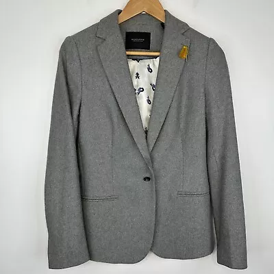 Maison Scotch Classic Wool Blazer Jacket Medium Gray Size 1 (US XS) • $49.99