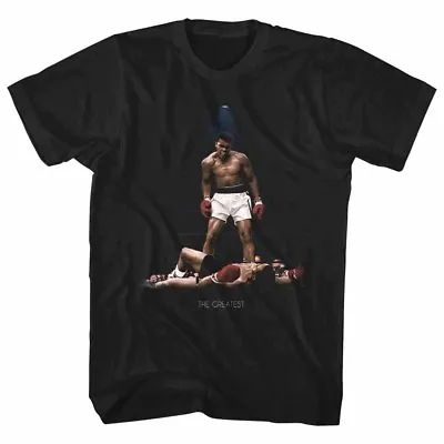 OFFICIAL Muhammad Ali Greatest Victory Liston KO Men's T Shirt Boxing  • $23.79