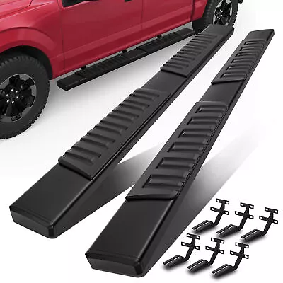 6  Running Boards Nerf Bar For 2015-2023 Ford F-150 Super Crew Cab Side Steps • $135.99