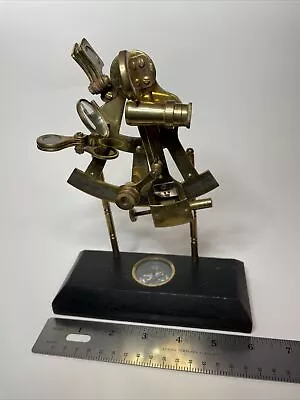 Marine Sextant Solid Brass Nautical Navigational  Instrument. Home Decor • $24.90