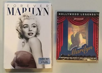 Forever Marilyn (Blu-ray Disc 2012 7-Disc Set) And Hollywood Legends Holograms • $29.99