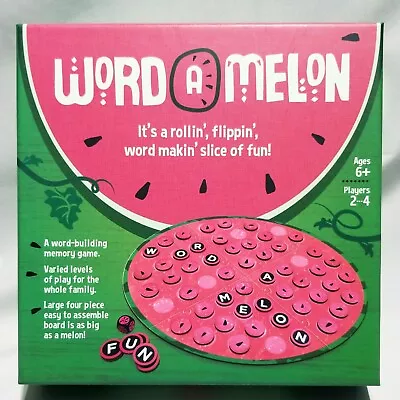 Word-A-Melon Word Building Memory Board Game By Banagrams PreO • $8