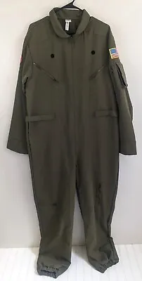 Top Gun Maverick Flight Suit Costume Mens Coveralls Jumpsuit XL XXL Patches • $26.24