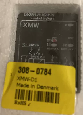 BRODERSEN XMW-D1 SPDT Multi Function Timer Relay 308-0784 • £40