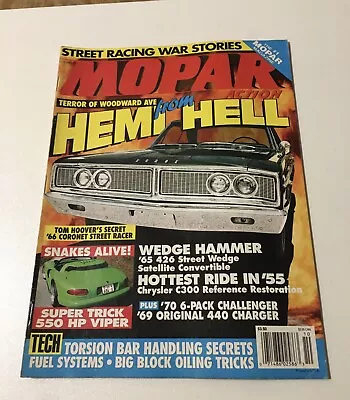 Mopar Action October 1993 Magazine Back Issue • $7.80
