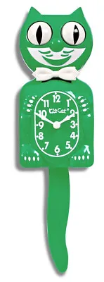 15  Classic Style Vintage Inspired Green Kit-Cat Klock BC-54 California Clock • $69.99