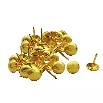 ZAYI 3/4 Inch 19mm Antique Gold Upholstery Tacks Furniture Sofa Nails Thumb T... • $23.99