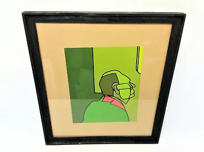 1976 Valerio Adami Published By Maeght Color Lithograph Framed Print Art Vintage • $200