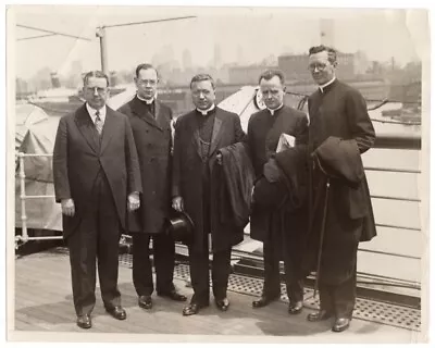 1933 Catholic Vatican Delegate Amleto Giovanni Cicognani In New York News Photo • $33.99