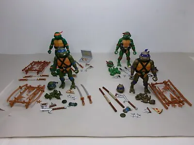 Super7 Ultimates Teenage Mutant Ninja Turtles Donatello Leo Mikey Raphael Lot • $119.90