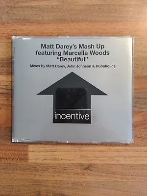 Matt Darey's Mash Up Feat.Marcella Woods  Beautiful  Cd Single (2000) • £3.99