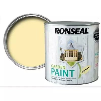 £7.65 • Buy Ronseal Paint - For Exterior Wood Metal Stone Brick - All Colours 250ml - 2.5L