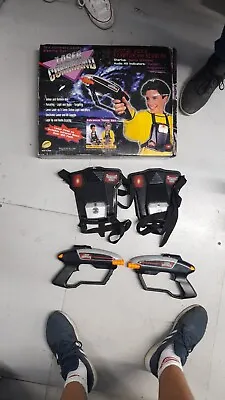 Laser Command Vintage 1990's Laser Tag Set  • £10