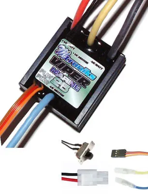 ESC MTRONIKS Electronic Speed Controller RC Boats VIPER MARINE 25A Plug And Play • £49.99