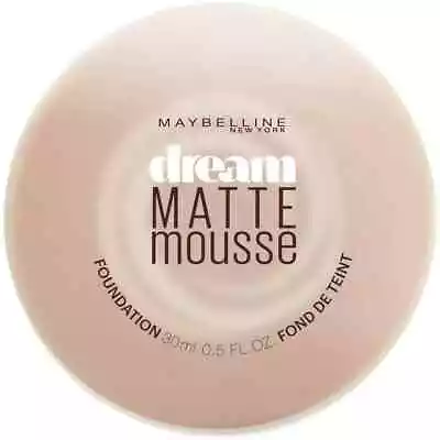 Maybelline Dream Matte Mousse Foundation Makeup 75 Natural Beige 0.64 Oz • $9.99