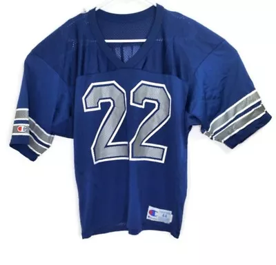 Vintage Emmitt Smith #22 Dallas Cowboys Champion NFL Football Jersey Size 44 • $50