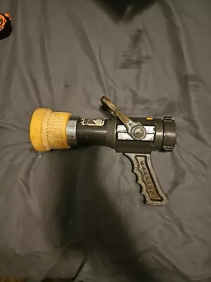 Vintage Fire Nozzle Elkhart Brass Select-O-Matic 100 Gpm 2  Input • $20