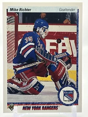 1990-91 Upper Deck - #32 Mike Richter (RC) • $3.99