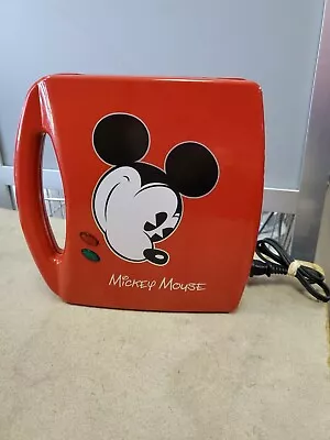 Disney Mickey Mouse Sandwich Press/Maker-excellent Condition-with Manuel • $22.50