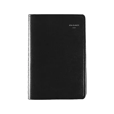 2024 AT-A-GLANCE DayMinder 5  X 8  Daily Appointment Book Black (G100-00-24) • $22.53