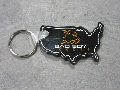 402-0003-02 Bad Boy Mowers USA Keychain - Black • $8.49