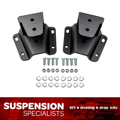 2  Rear Drop Lowering Leaf Spring Hanger Kit For 1965-1972 Ford F100 2WD • $168.92