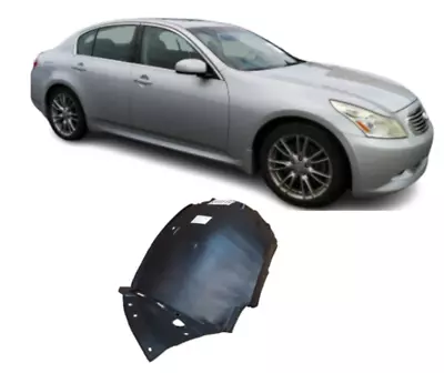 ⭐ For Infiniti G37 G25 G37 Q40 Front Right Side Inner Fender Liner Splash Shield • $24