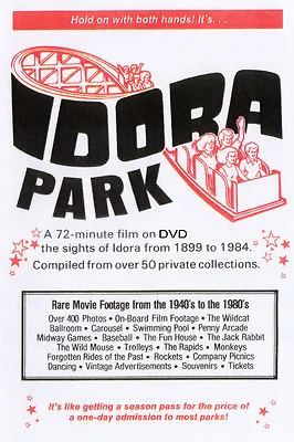 Amusement Park Idora Park Youngstown Ohio Video DVD FREE SHIPPING!! • $24.99