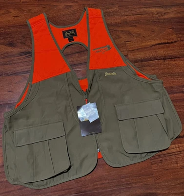 $45 • Buy Gamehide Men's Ultra-Lite Upland Hunting Gamebird Vest Tan/Blaze Orange Size XL