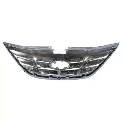 Labwork Front Grill Grille Assembly For 2011-2013 Hyundai Sonata Chrome • $26.49