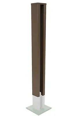 £59.99 • Buy Slotted Concrete End Post Extender Brown Free Delivery Up To 8 Feet