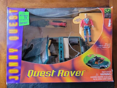 $50 • Buy Vintage 1996 JONNY QUEST Quest Rover Vehicle With Action Figure Galoob