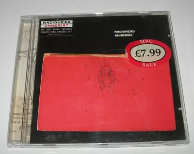 Radiohead Cd - Amnesiac • £1.99