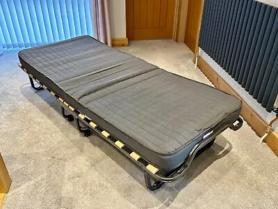 Fold-up Spare Single Guest Bed On Wheels • £25