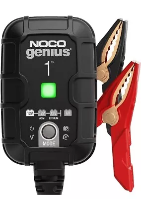 Noco Genius 1 Battery Auto Charger + Maintainer 6V & 12V 1A  Brand New Sealed • $35.95