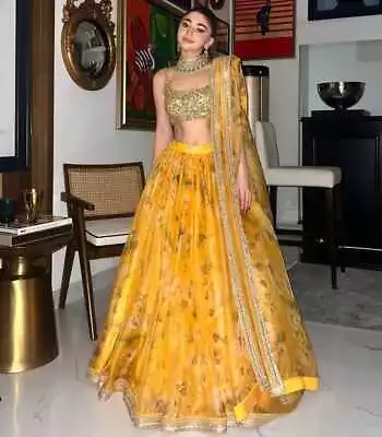 New Wedding Bollywood Party Pakistani New Indian Wear Lehenga Choli  Designer • £45.59