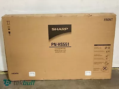 $2025 • Buy Sharp PN-HS551 55  4K UHD LED-backlit Digital Signage Display