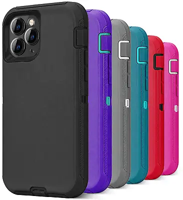 For IPhone 15 Pro Max 14 13 12 11 XR XS Phone Case Heavy Duty Shockproof Cover • $3.73