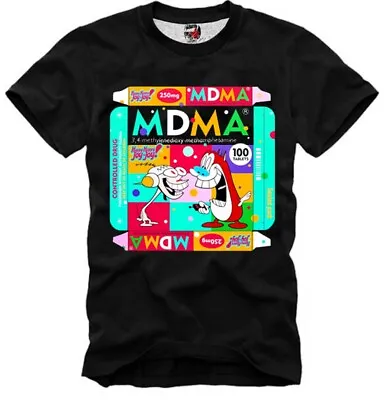 $27.98 • Buy E1syndicate T-shirt Mdma Red Defqon Rave Techno Ecstasy Xanax Ghb Ketamine 5544