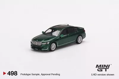 MINI GT 1:64 BMW Alpina B7 XDrive Alpina Green Metallic Diecast Model Car MGT498 • $16.99