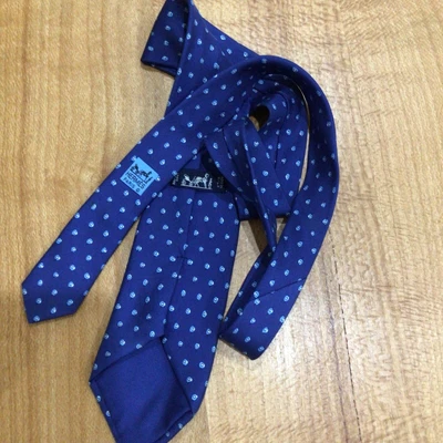 $29 • Buy HERMES Silk Tie Made In France.