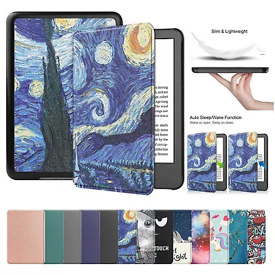 For Amazon Kindle 11th Generation 2022 6inch Smart Case Flip Leather Stand Cover • $12.85