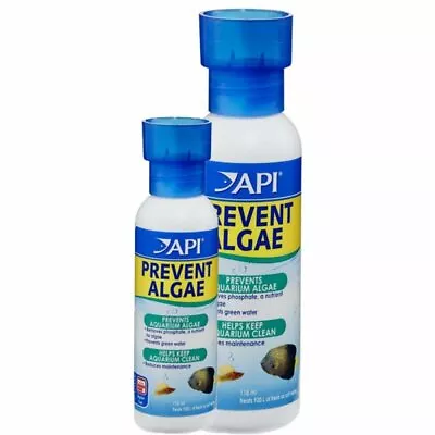 £8.49 • Buy API Prevent Algae Aquarium Fish Tank Anti-Algae Water Treatment 118 ML 237ML