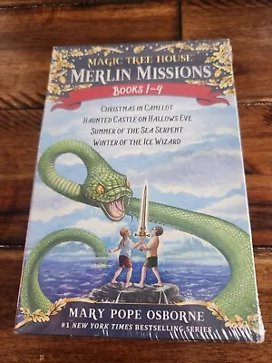 Magic Tree House Merlin Missions Books 1-4 Boxed Set NEW SEALED Paperback • $9.96