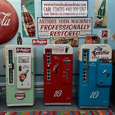 Coca Cola Coke Machine S Professional Restoration Vendo 56 Cavalier 72 96 44 39  • $59999