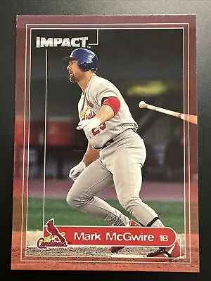 2000 Fleer Impact #150 Mark McGwire St. Louis Cardinals MINT FREE SHIPPING • $1.35