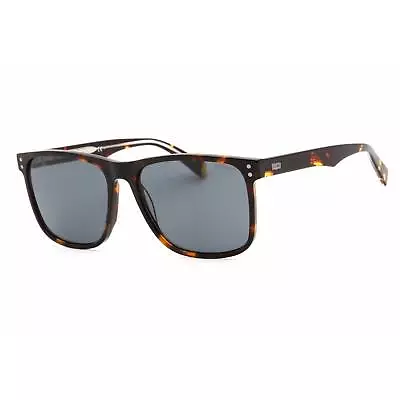 Levi's Men's Sunglasses Full Rim Havana Plastic Square Frame LV 5004/S 0086 IR • $25.60